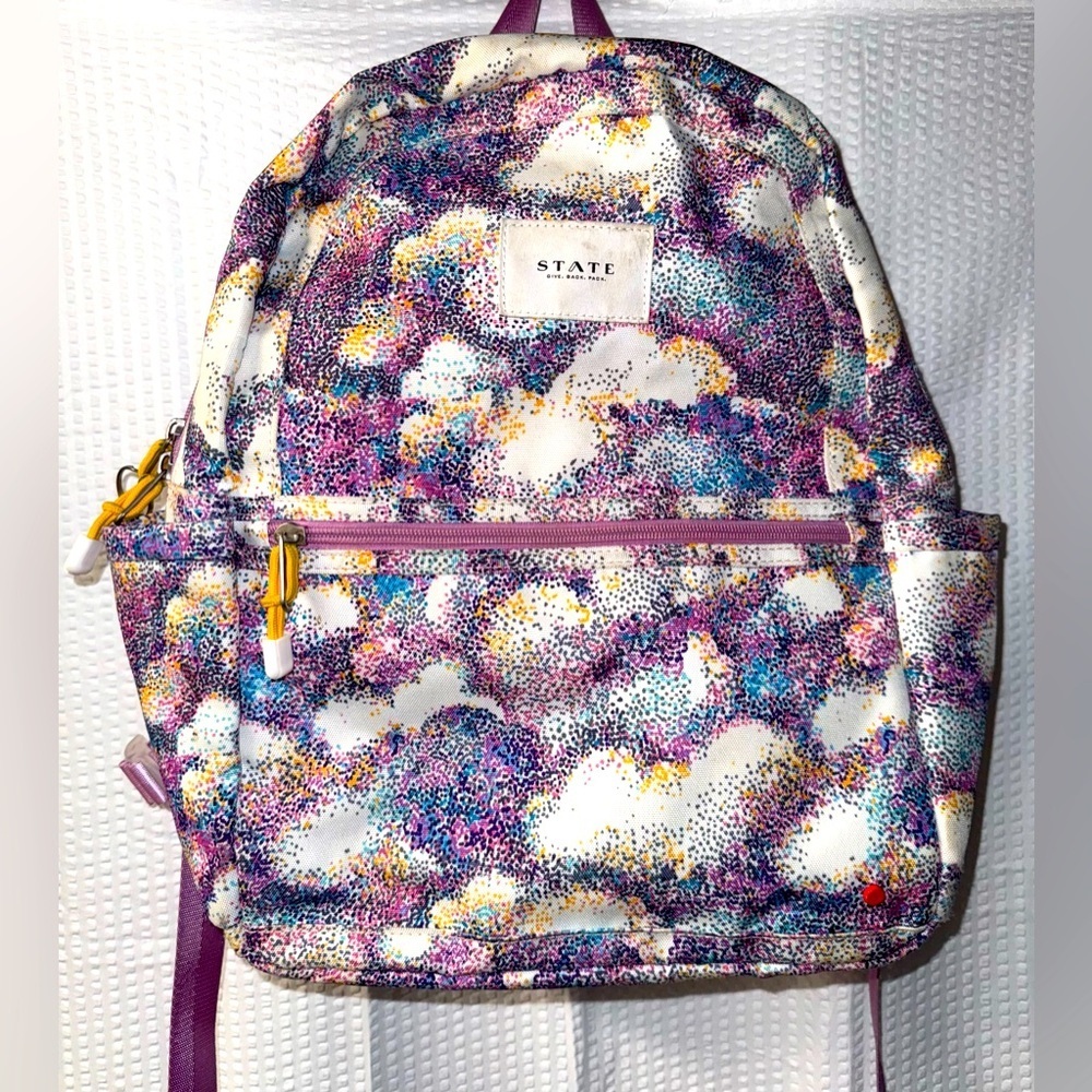 STATE Kids Kane Clouds Backpack